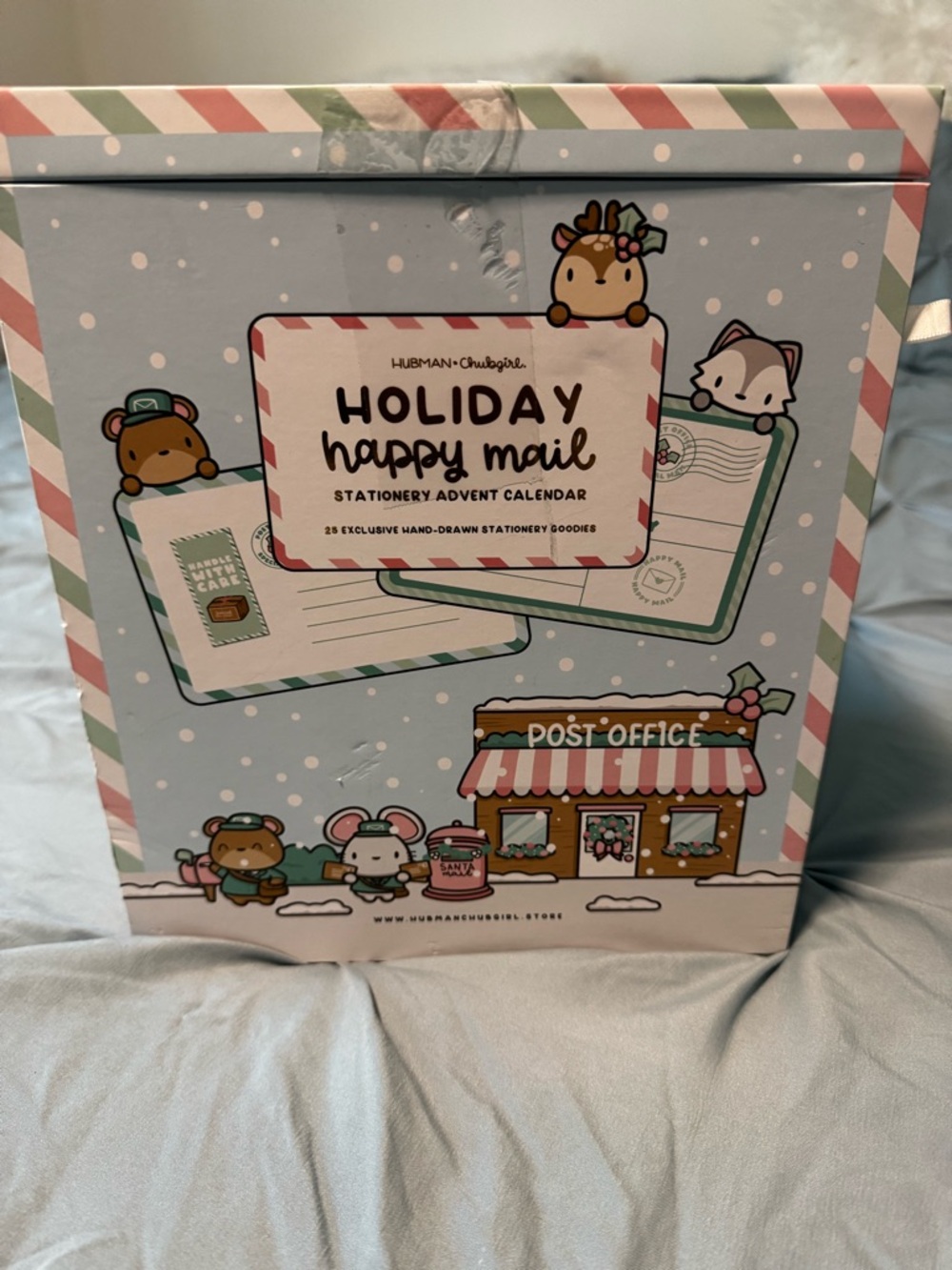 Holiday Happy Mail Stationery Advent Calendar Hubman & Chubgirl Cute Kawaii